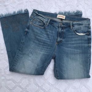 Driftwood Roxy Cropped Embellished Jeans